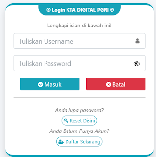 Register PGRI Kota Jakarta Utara - Persatuan Guru Republik Indonesia Cabang Kota Jakarta Utara